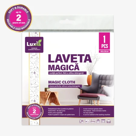 Laveta magica Luxia 40x38cm