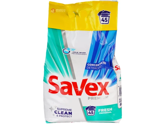Detergent de rufe automat Savex 3.6 kg (Fresh)