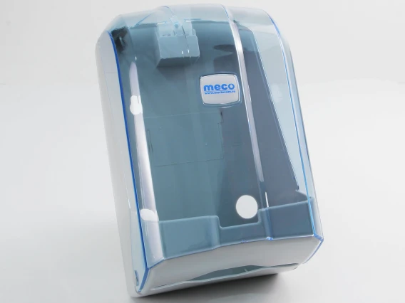 Dispenser transparent hârtie igienică pliată tip V
