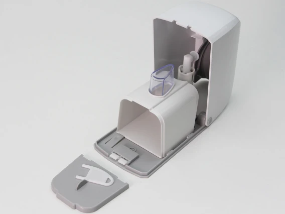 Dozator săpun lichid alb 500ml Meco S5