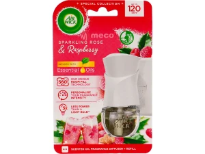 Aparat odorizant si rezerva AirWick (Sparkling Rose & Rspberry)