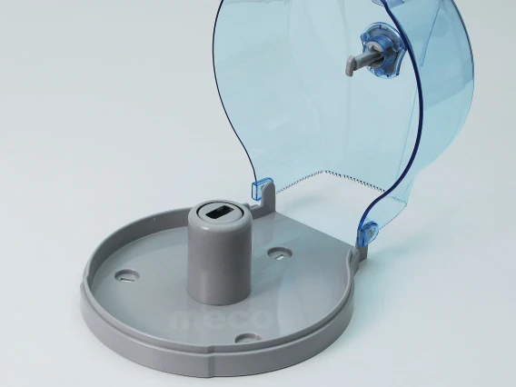 Dispenser hârtie igienică plastic albastru Meco