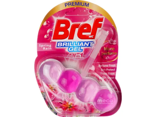 Odorizant WC Bref Brilliant gel 42g Spring Rain