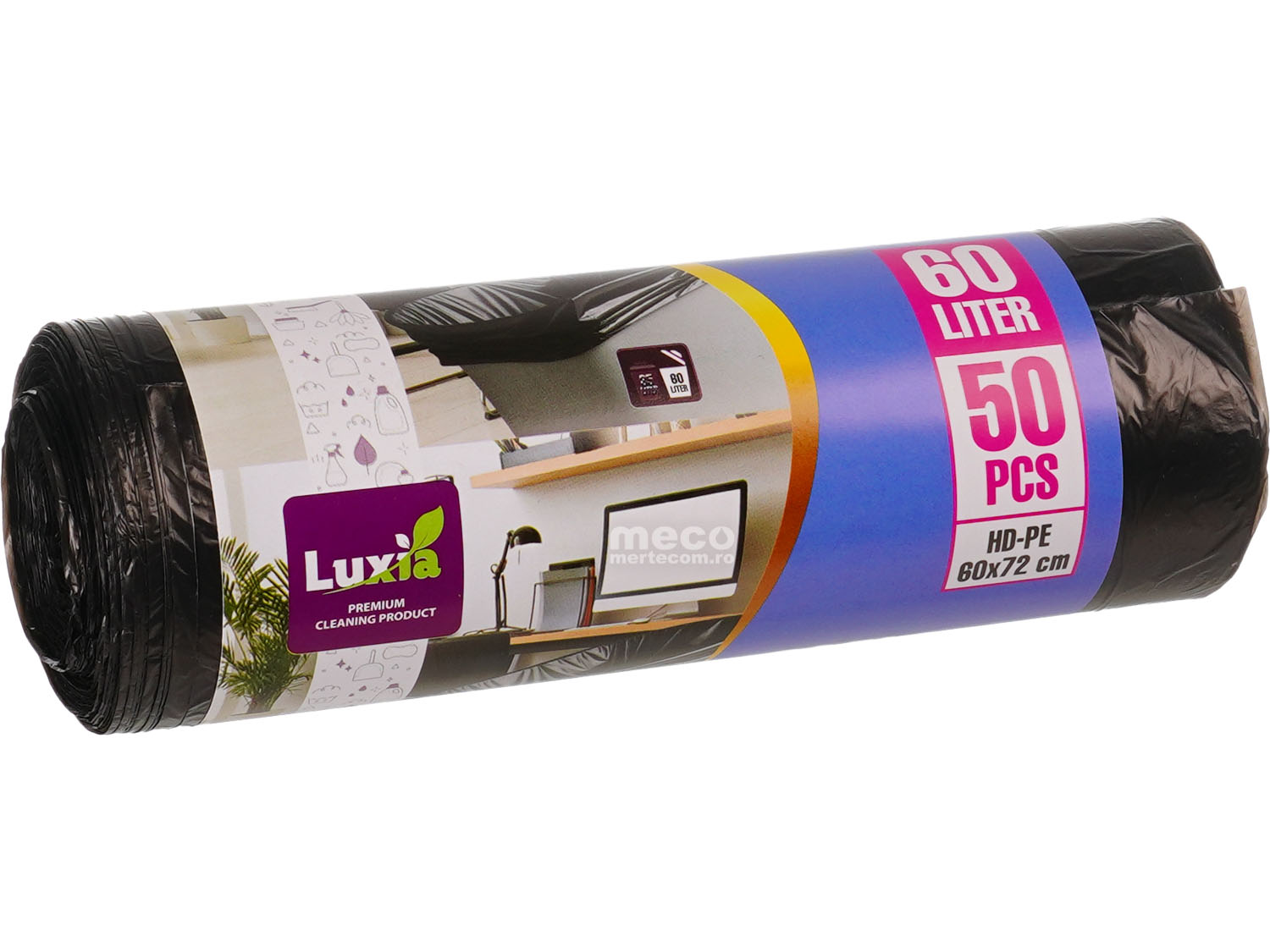 Saci menajeri Luxia 60 litri 50 buc