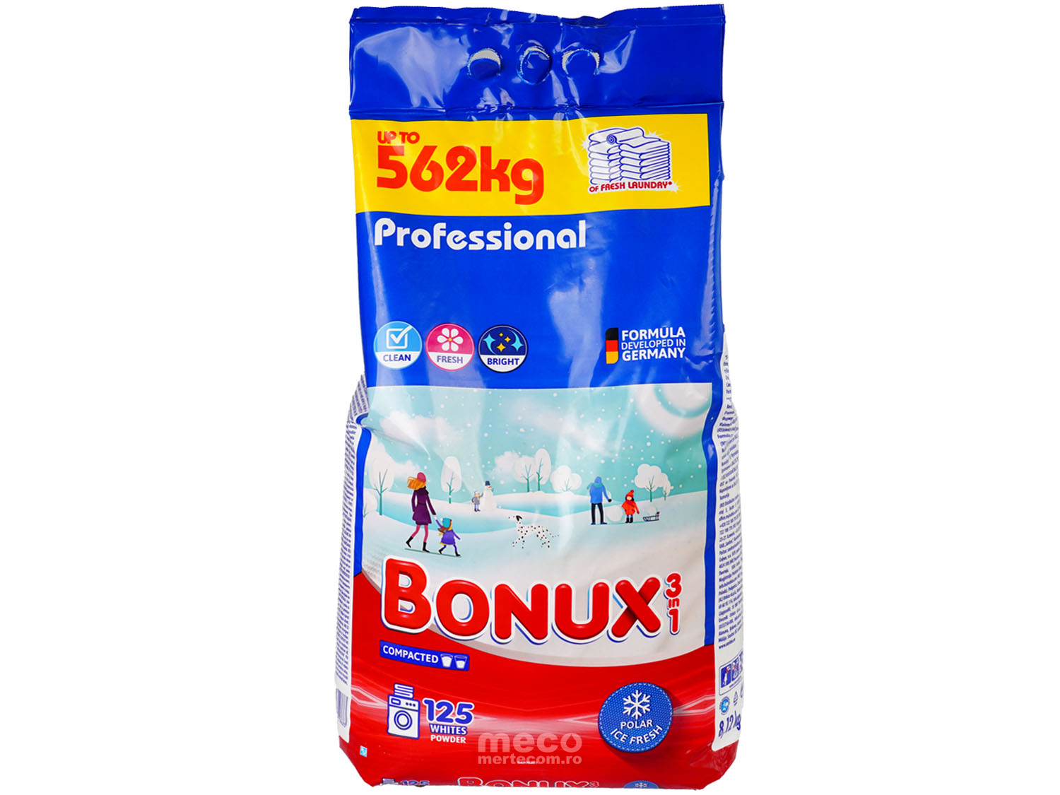 Detergent automat rufe Bonux 8.12kg Ice Fresh
