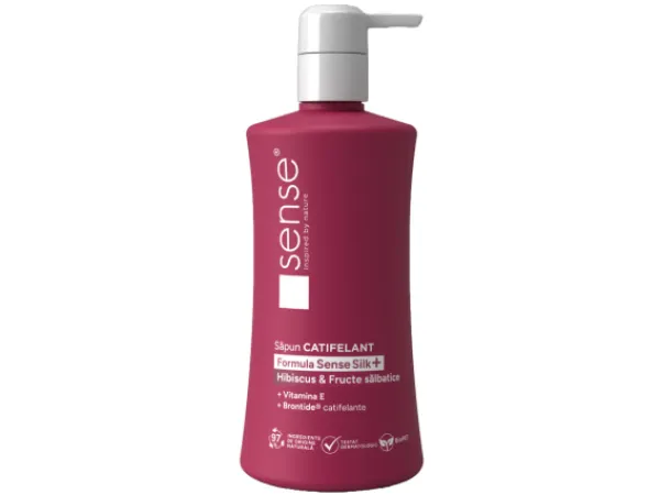 Sapun lichid gel Sense 330ml Hibiscus & Fructe Salbatice