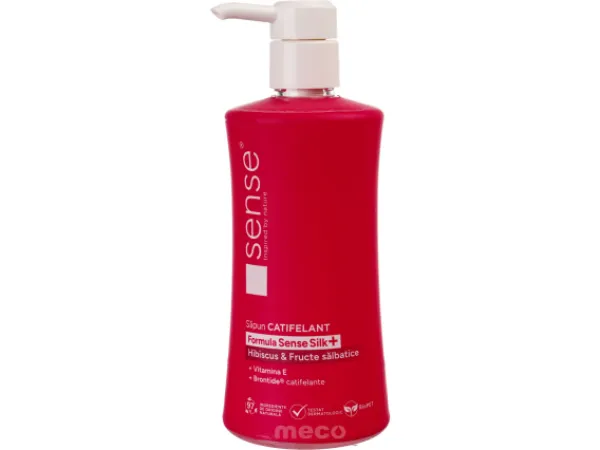 Sapun lichid gel Sense 330ml Hibiscus & Fructe Salbatice
