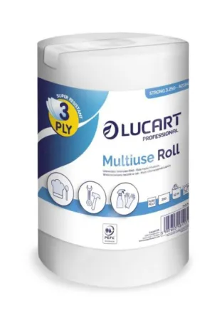 Prosop hartie Lucart Profesional multiroll strong 3str 250foi 821642