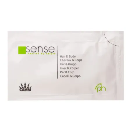 Sampon si gel de dus pentru hotel 10ml Sense 150 bucati