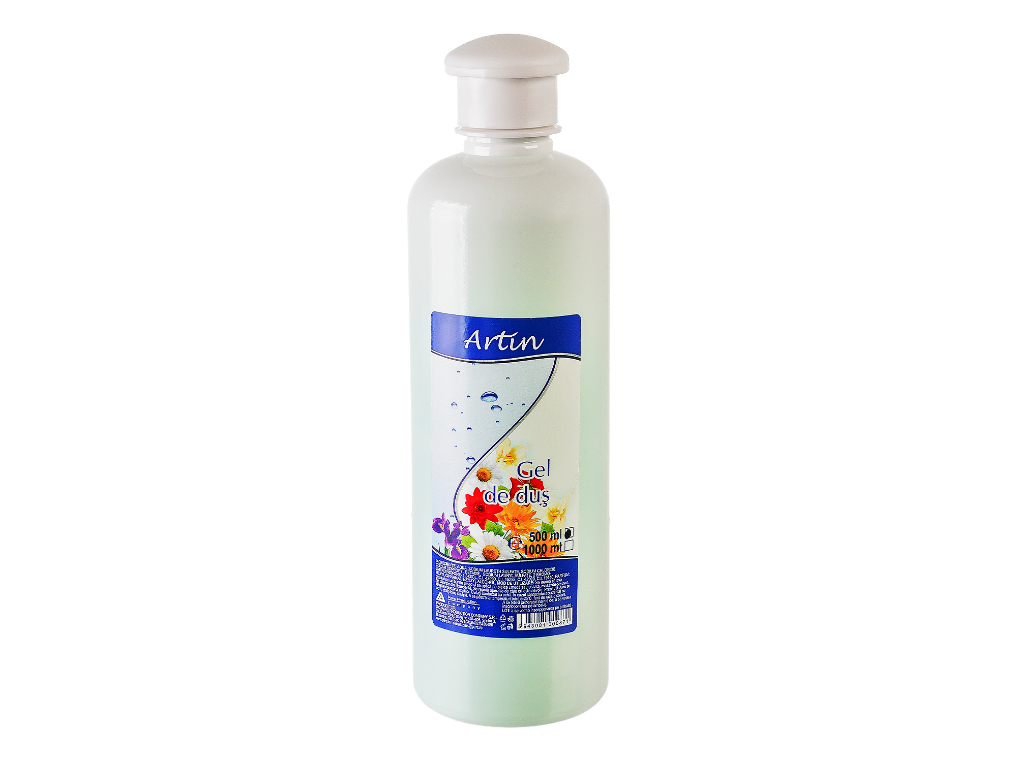 Gel de dus Artin 500ml - imagine 2 din 2
