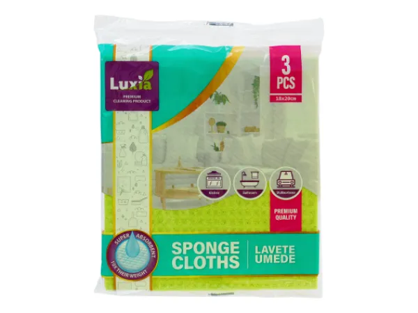 Lavete umede premium Luxia 18x20cm 3bucati