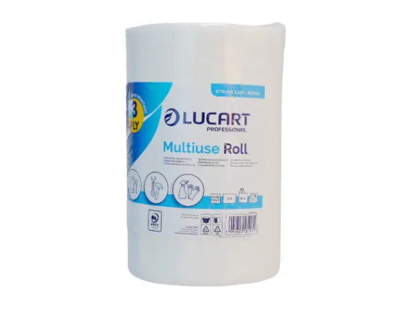 Prosop hartie Lucart Profesional multiroll strong 3str 250foi 821642