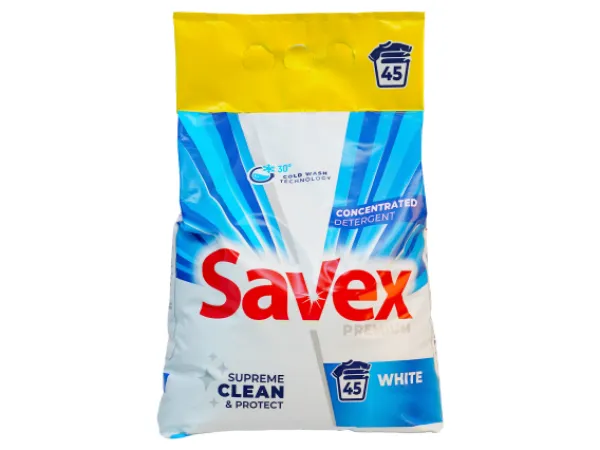 Detergent de rufe automat Savex 3.6 kg White