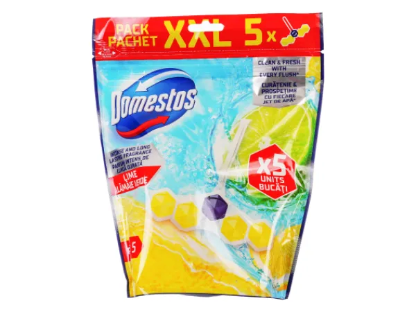 Odorizant pentru toaleta Domestos Power 55gr 5bucati