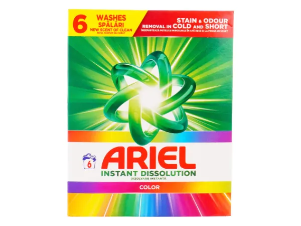Detergent rufe automat Ariel 390gr Color
