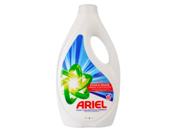 Detergent lichid rufe Ariel 1.8 litri Alpine