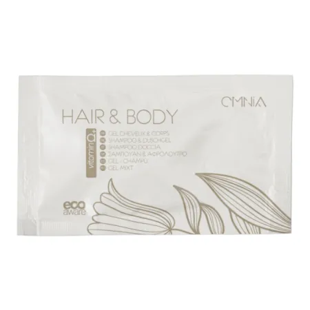 Sampon si gel de dus pentru hotel 10ml Omnia 800bucati