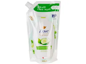 Săpun lichid cremă Dove rezervă 500 ml (Cucumber & Green Tea)