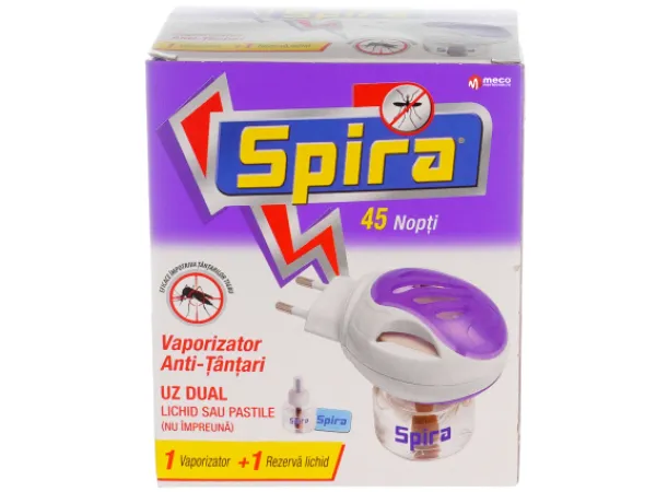 Spira aparat duo anti-tantari repelent 45 nopti