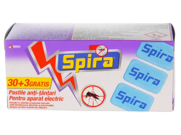 Pastile anti-tantari Spira 30+3 bucati