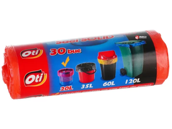 Saci menajeri Oti rosii 20 litri 30 bucati
