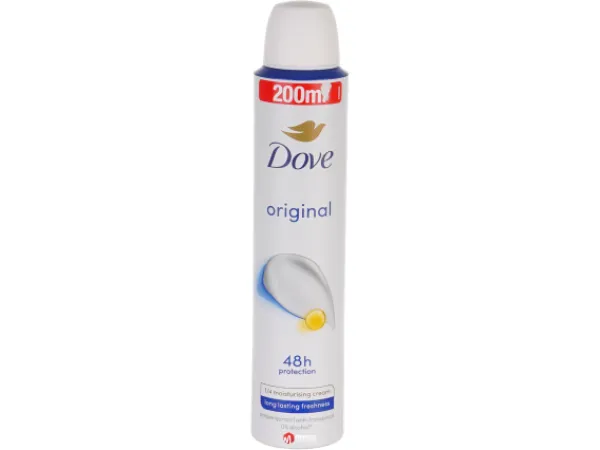 Deodorant spray Dove 200ml (Original)