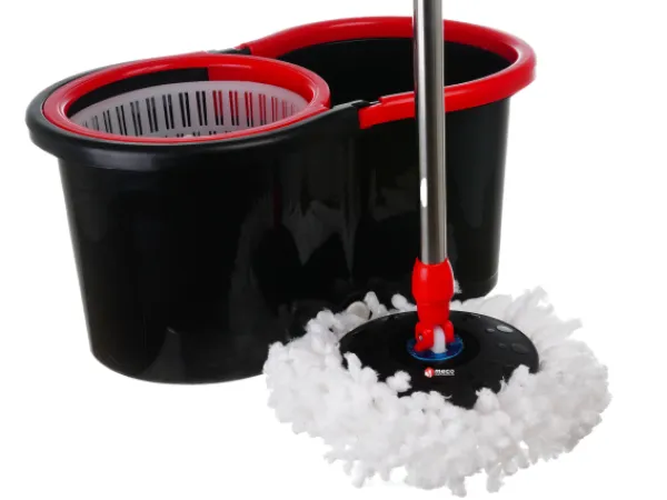 Set galeata cu mop rotativ si roti Alisan 14 litri