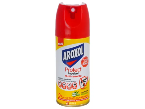 Aroxol Protect spray repelent multiinsecte capuse & tantari 100ml