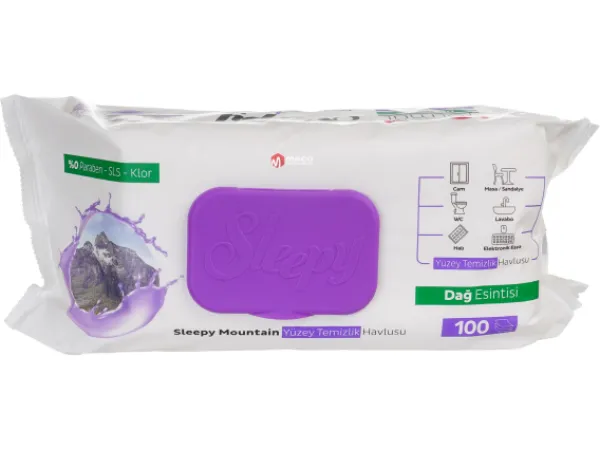 Servetele umede multisuprafete Sleepy Mountain Breeze 100 buc