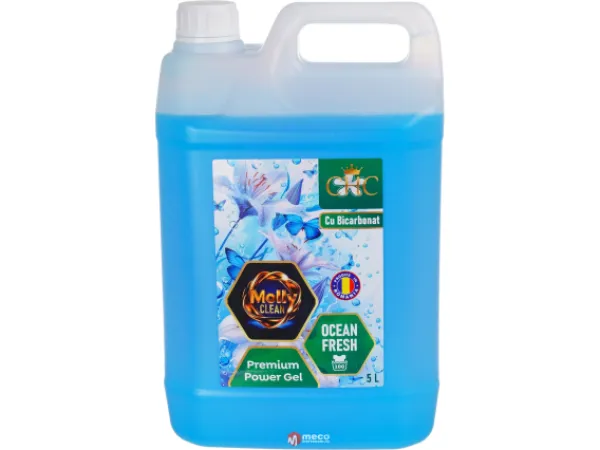 Detergent lichid rufe Molly Clean 5 litri Ocean Fresh cu Bicarbonat