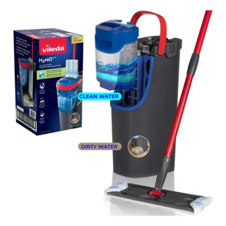 Mop plat cu storcator si galeata Vileda H2Pro