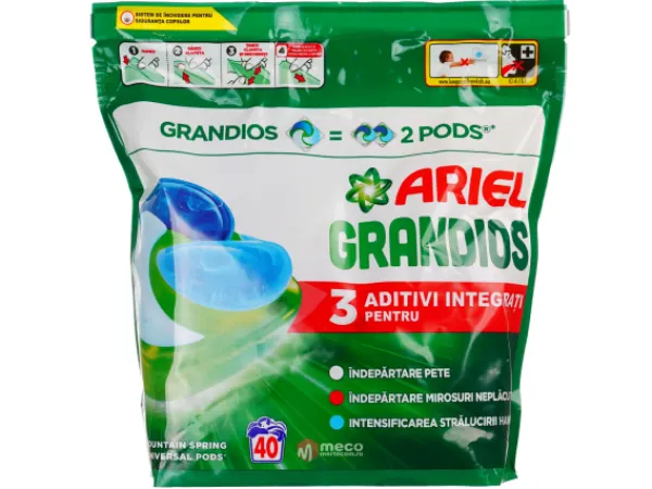 Detergent capsule Ariel Grandios 40 bucati Mountain Spring