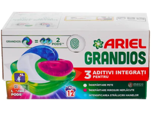 Detergent capsule Ariel Grandios 12 bucati Color