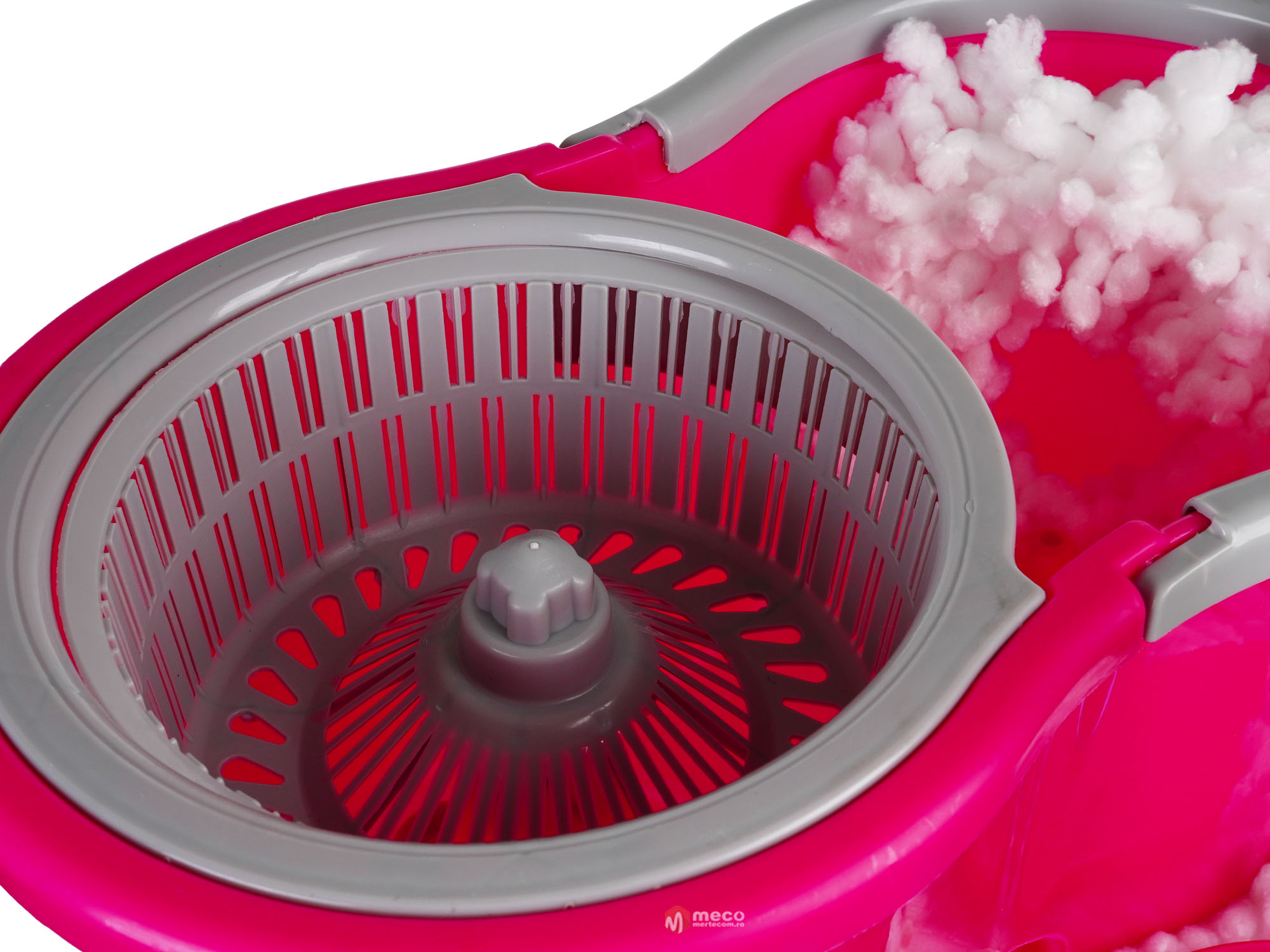 Set galeata cu mop rotativ si roti Zorex 14litri - imagine 2
