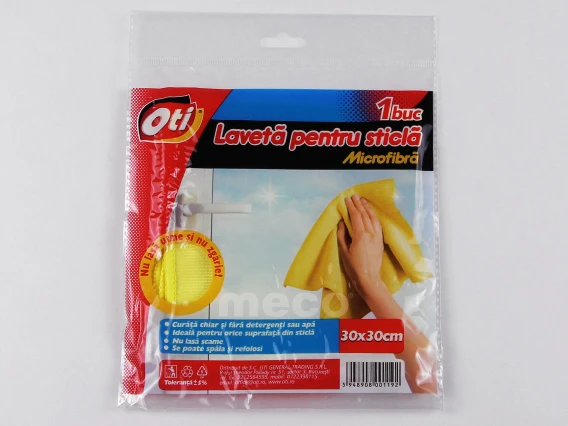 Laveta microfibra sticla Oti 1buc