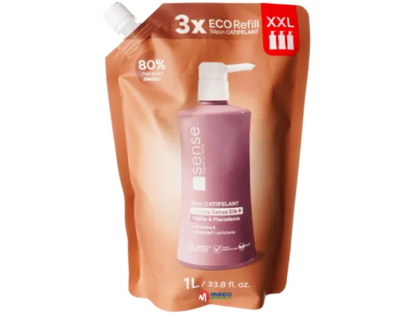 Rezerva sapun lichid Sense 1 litru Vanilie & Macadamia