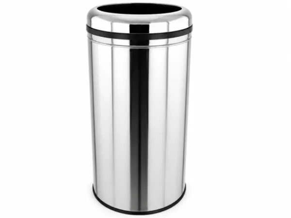 Cos gunoi inox 45litri deschis sus Meco 827 H-65cm