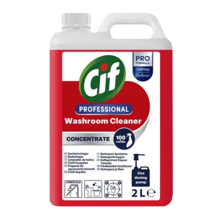 Cif detergent profesional concentrat pentru baie 2 litri