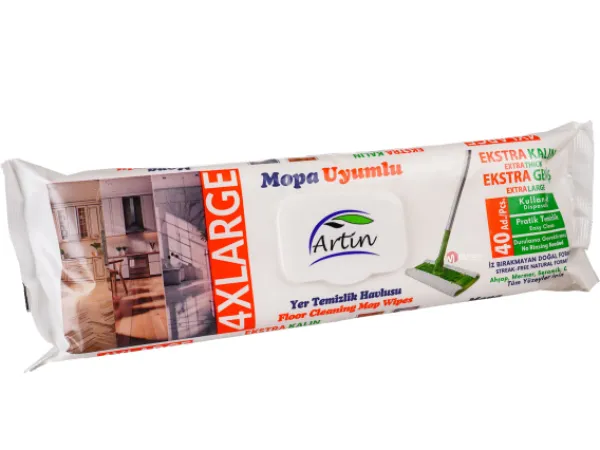 Servetele umede pentru mop Artin 40 bucati