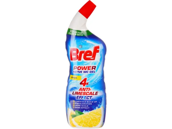 Detergent gel pentru wc Bref 750ml Lemon