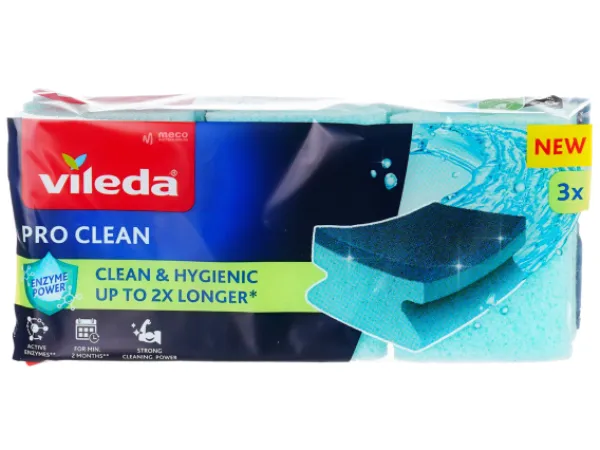 Burete vase Vileda Pro Clean 3 bucati