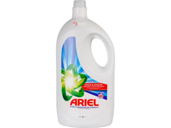 Detergent lichid rufe Ariel 3.6 litri Alpine
