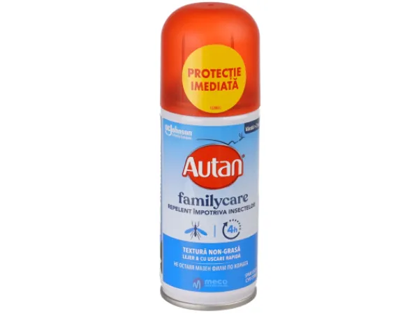 Spray uscat anti-tantari Autan Family Care 100ml