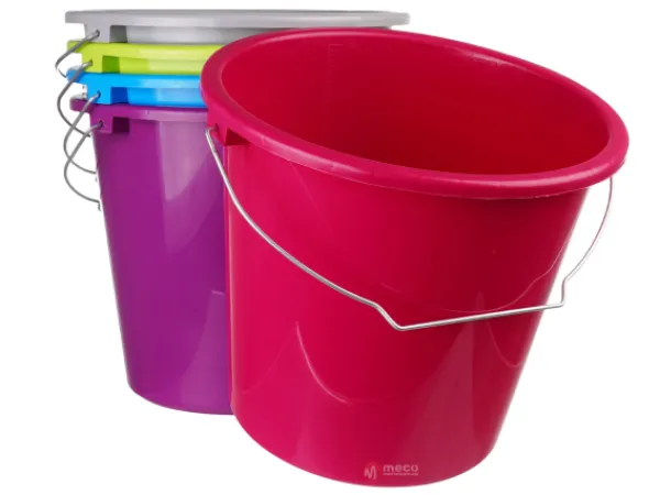 Galeata plastic 5 litri Luxia diverse culori