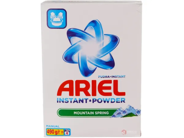 Detergent rufe manual Ariel 490g Mountain Spring