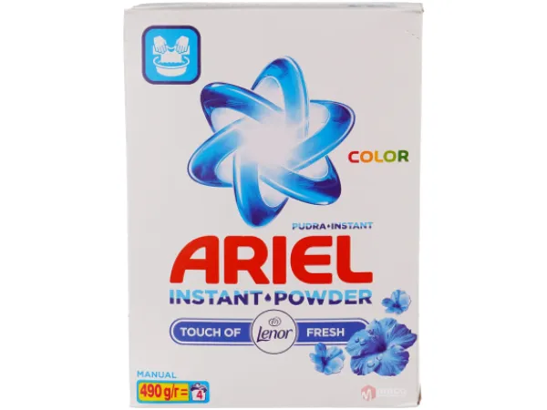 Detergent rufe manual Ariel 490g Touch Of Lenor
