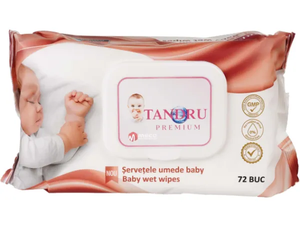 ClarSanit servetele umede Tandru 72 bucati