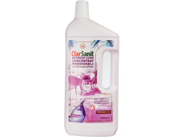 ClarSanit detergent concentrat pardoseli 1.5 litri Bubblegum