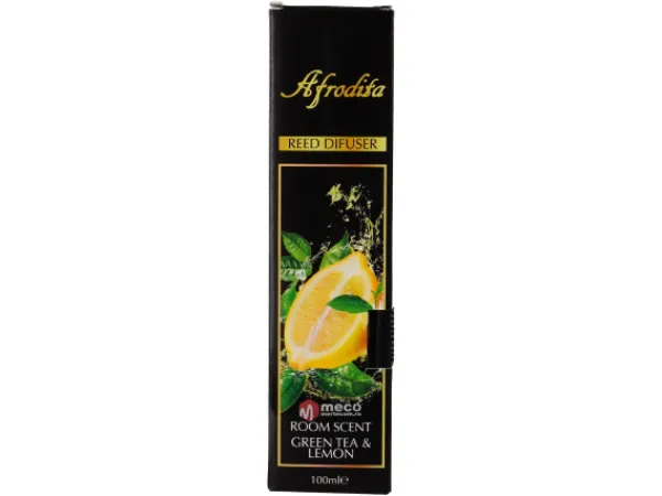Odorizant de camera Afrodita 100ml Green Tea & Lemon