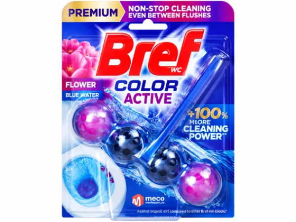 Odorizant WC Bref Color Active Blue Water Flower 50g